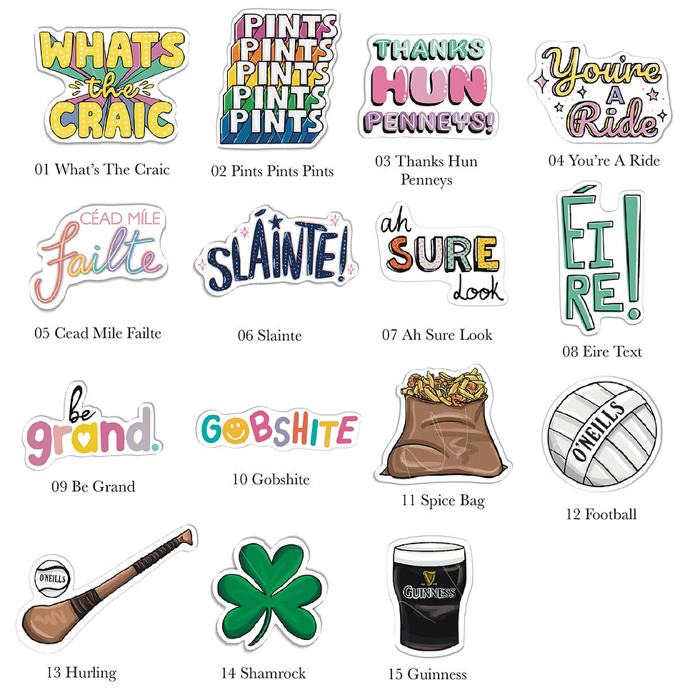 Thumbnail: Simply Irish Stickers