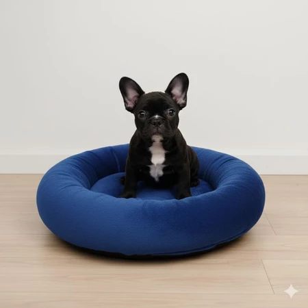 Miniatura: Cama para Gato Redonda Confortável - Cama Pet Fofa com fundo Impermeável