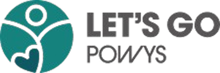 Let's Go Powys logo