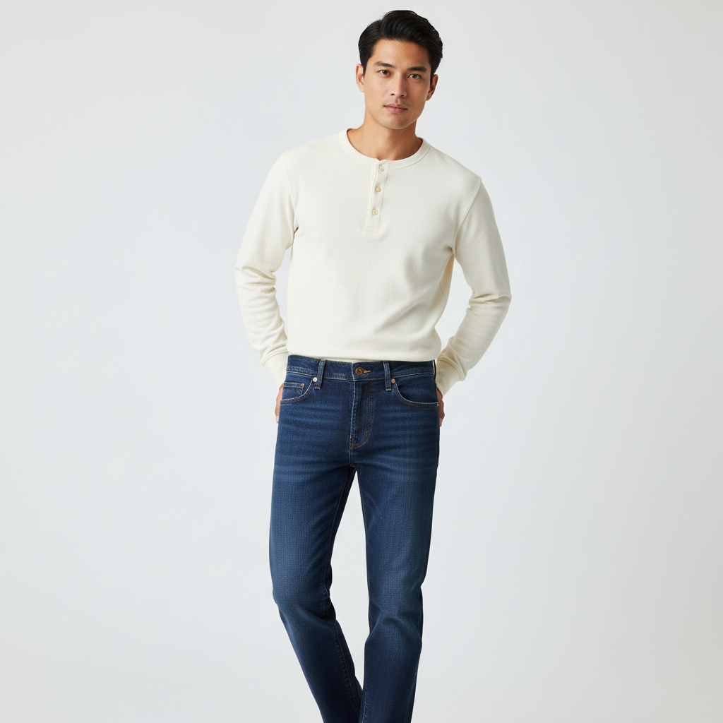 Calça Jeans Clássica