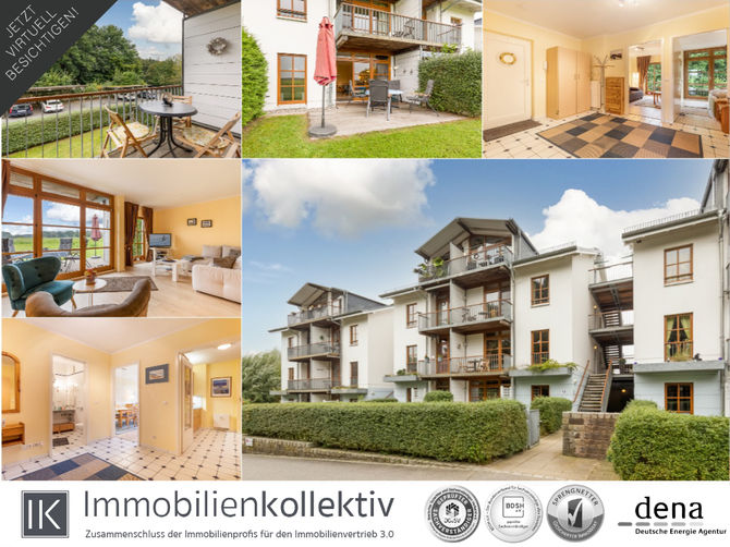 VERKAUFT !! 3 Zimmer, Balkon, Terrasse, Gartenanteil & Carport, TOP Lage zwischen Golfplatz & Ostsee