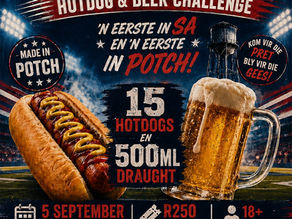 Lente bier en 'n klomp hotdogs