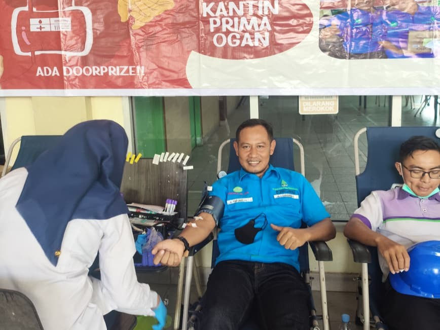 Kegiatan Bulan K3 Nasional PT SPF - Donor Darah
