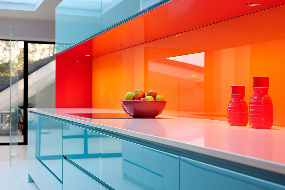 Ilustrasi backsplash dari tempered glass | Image by freepik on Magnific