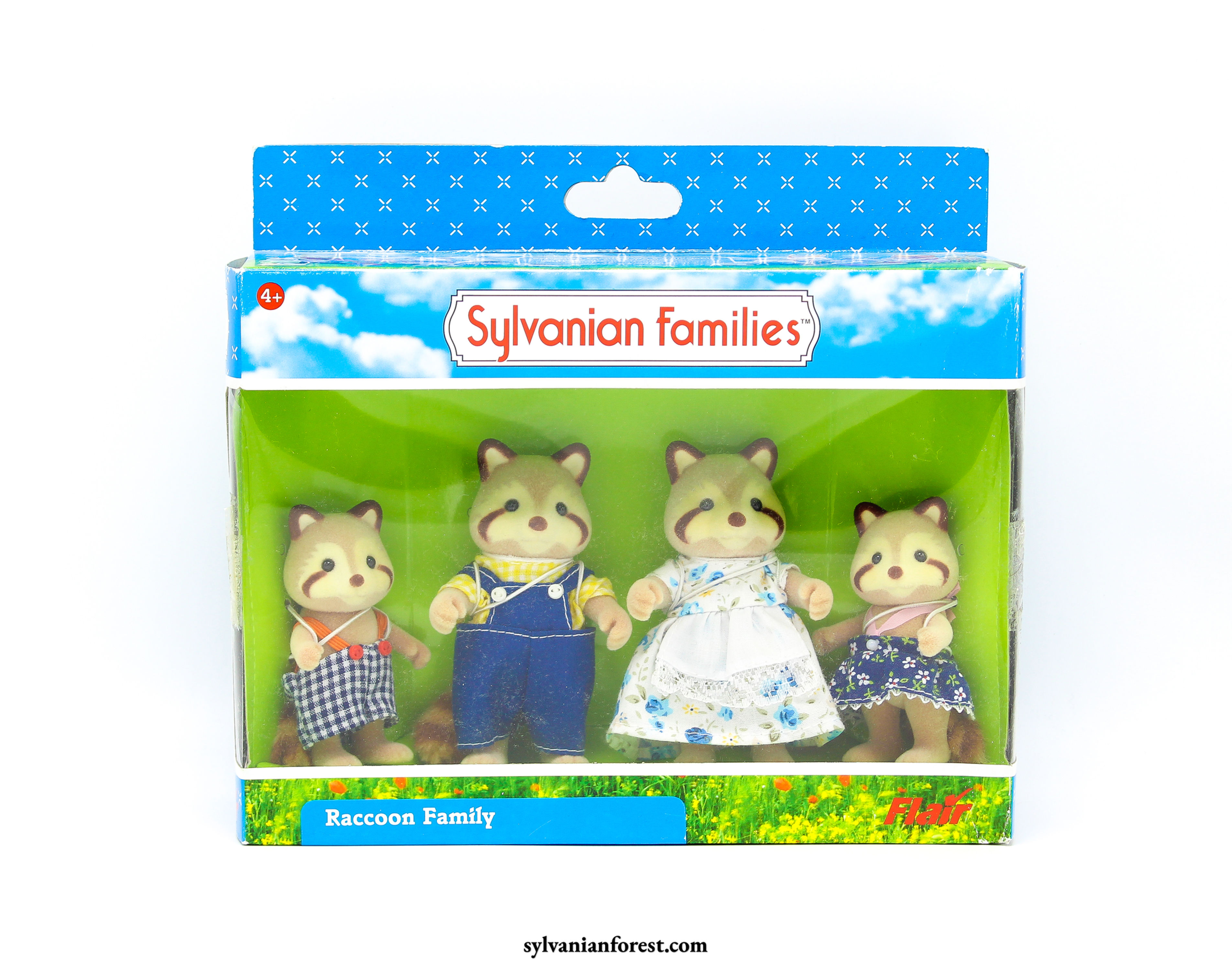 Mulberry Raccoon Family