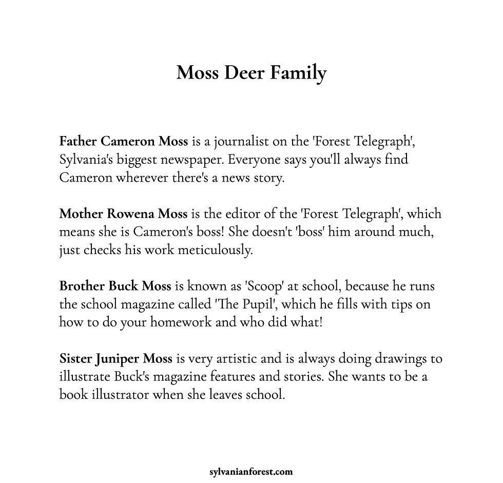 Thumbnail: Moss Deer Family