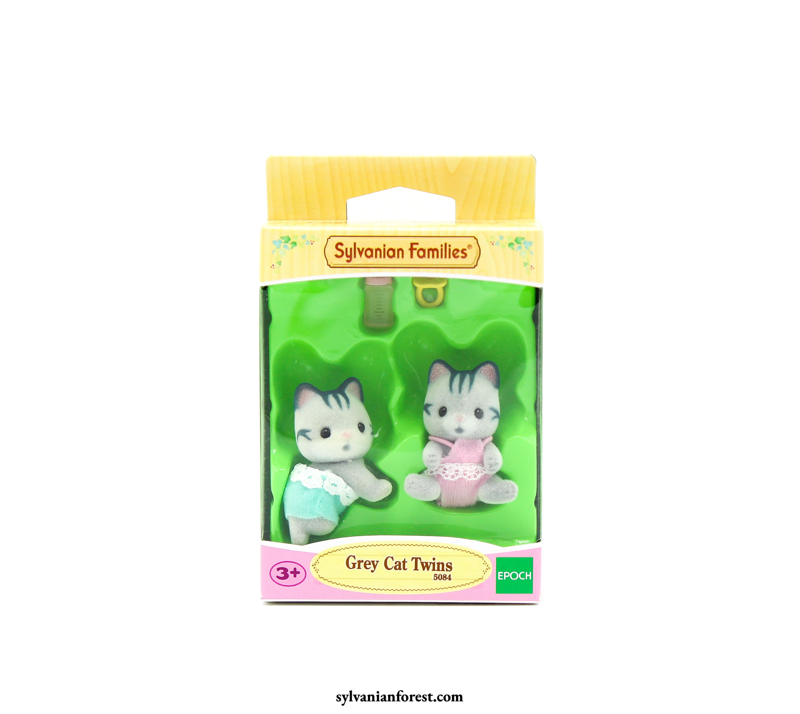 Harvey Grey Cat Twins