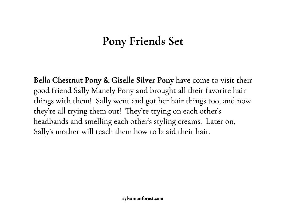 Thumbnail: Pony Friends Set