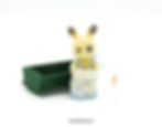 Corntop Rabbit Baby - Tomy United Kingdom, 1989