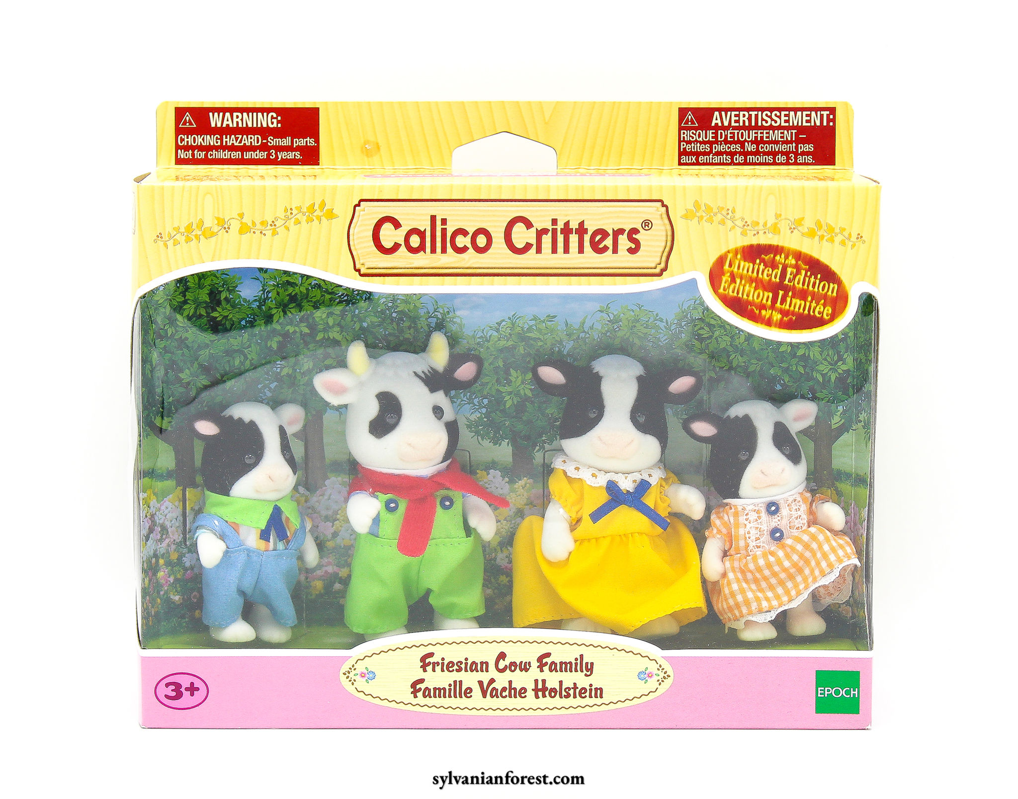 Buttercup Friesian Cow Family