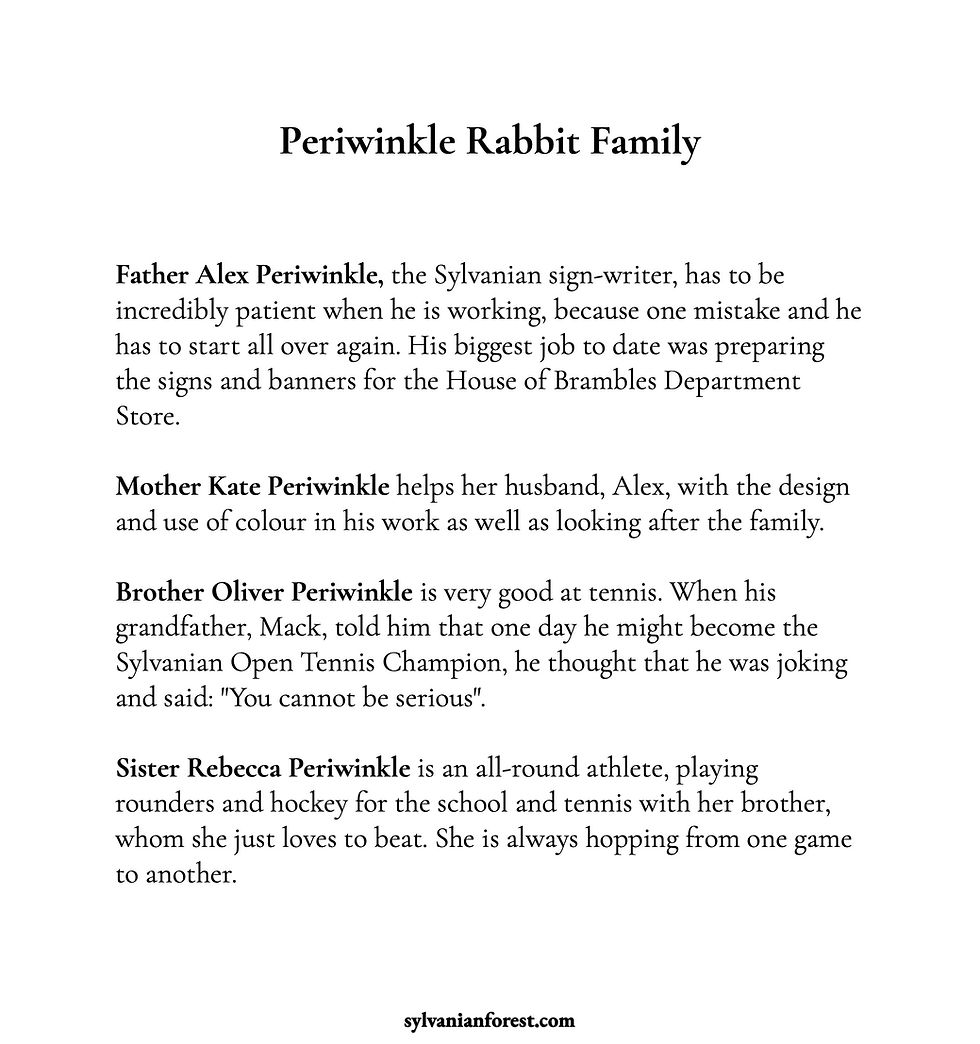 Thumbnail: Periwinkle Milk Rabbit Family