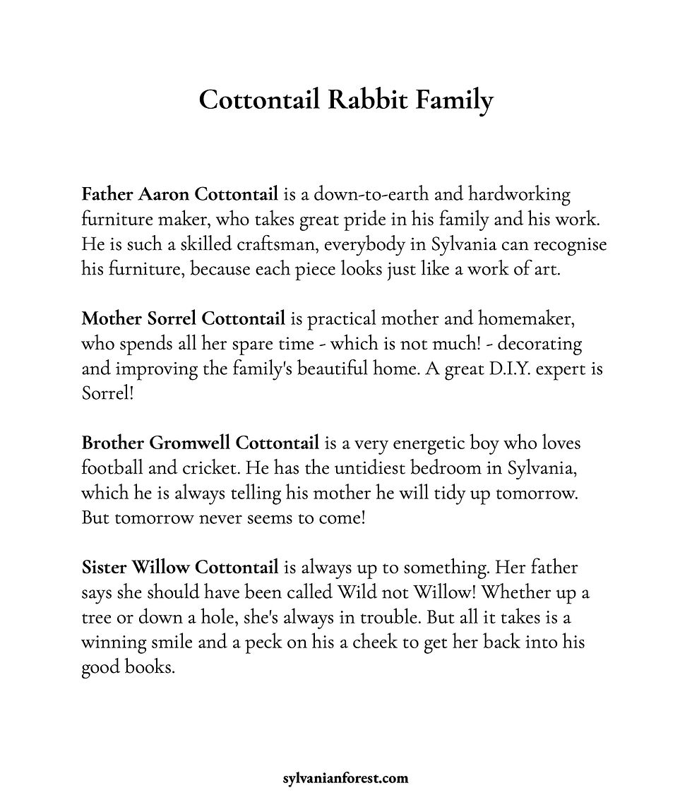 Thumbnail: Cottontail Rabbit Family