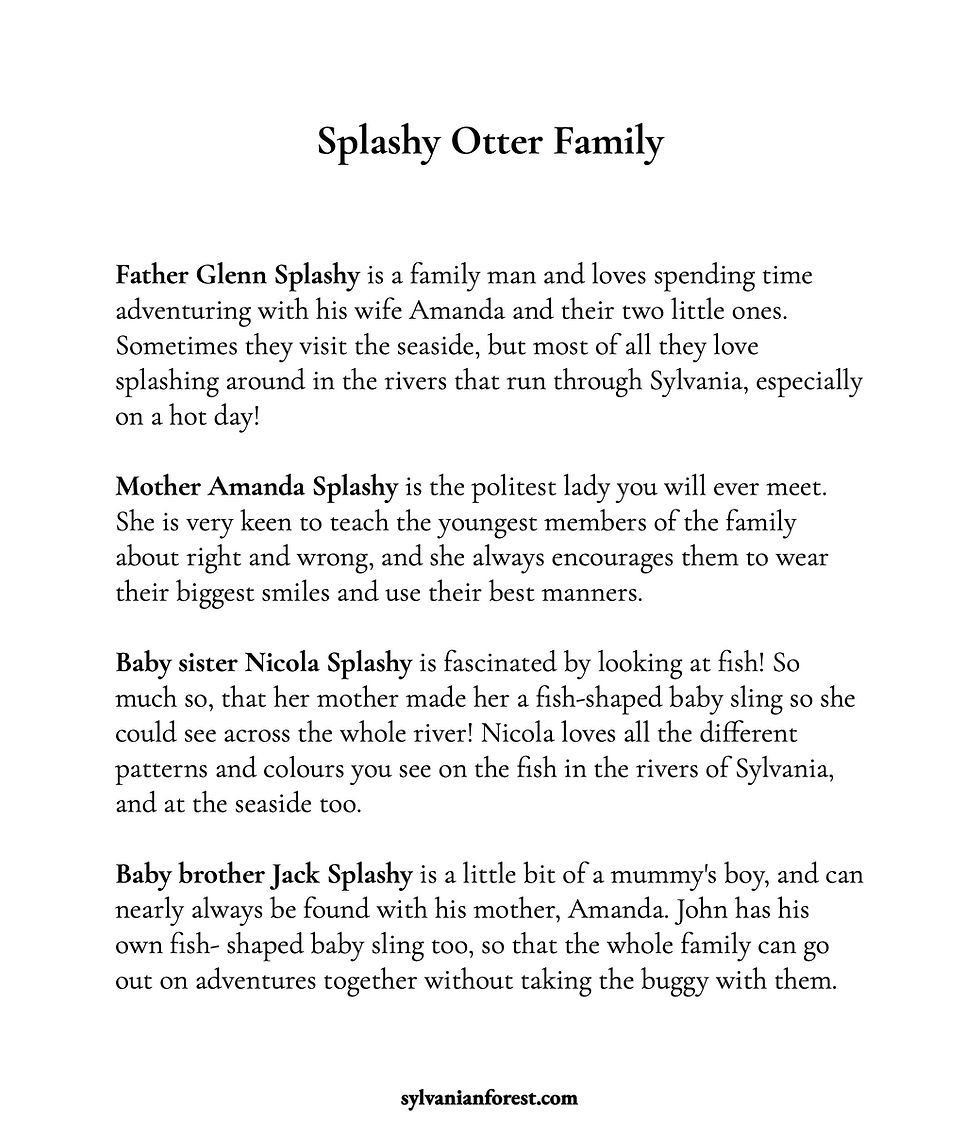 Thumbnail: Splashy Otter Family