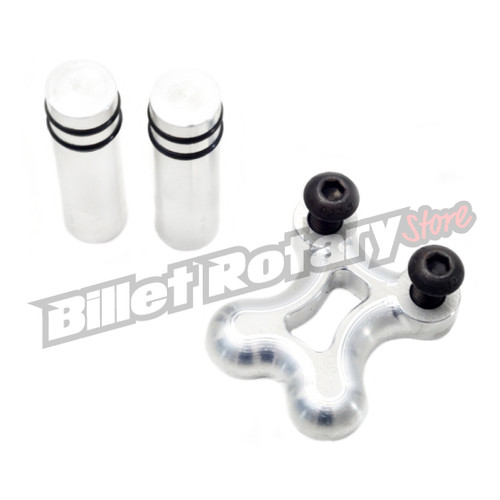 Billet Pro 12A Turbo Centre Plate Injector Block Off Kit billet
