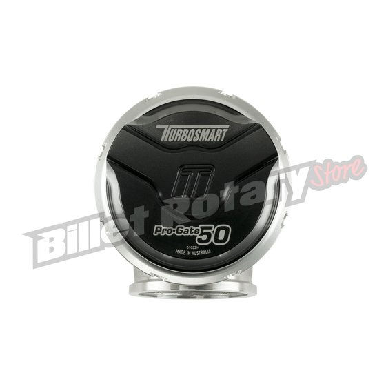 الصورة المصغرة: Turbosmart GenV ProGate50 7psi External Wastegate (Black)