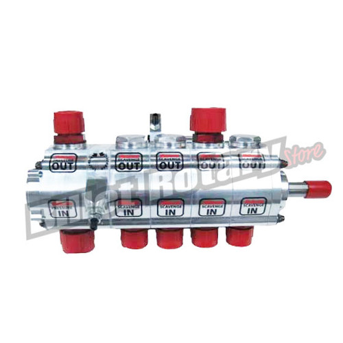 Peterson 5 Stage R4 Dry Sump Pump LH Mount billetrotarystore