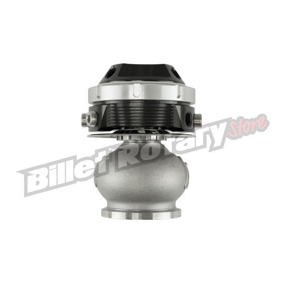 الصورة المصغرة: Turbosmart GenV CompGate40CG 'Compressed Gas' 5psi External Wastegate (Black)
