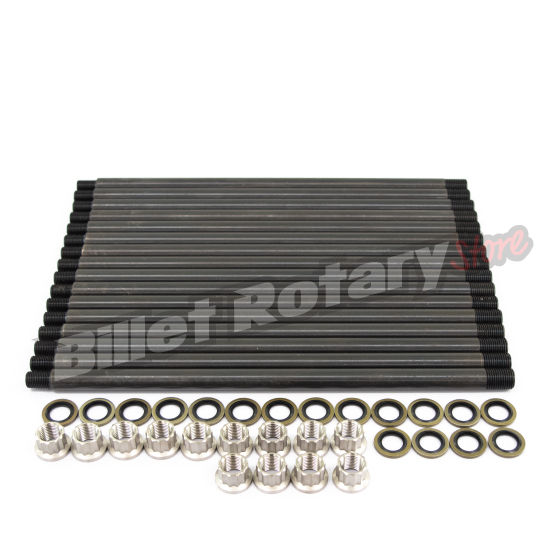 الصورة المصغرة: SCR 12.7MM/ 1/2 /M10X100 Mazda Rotary 13B Engine Stud Kit