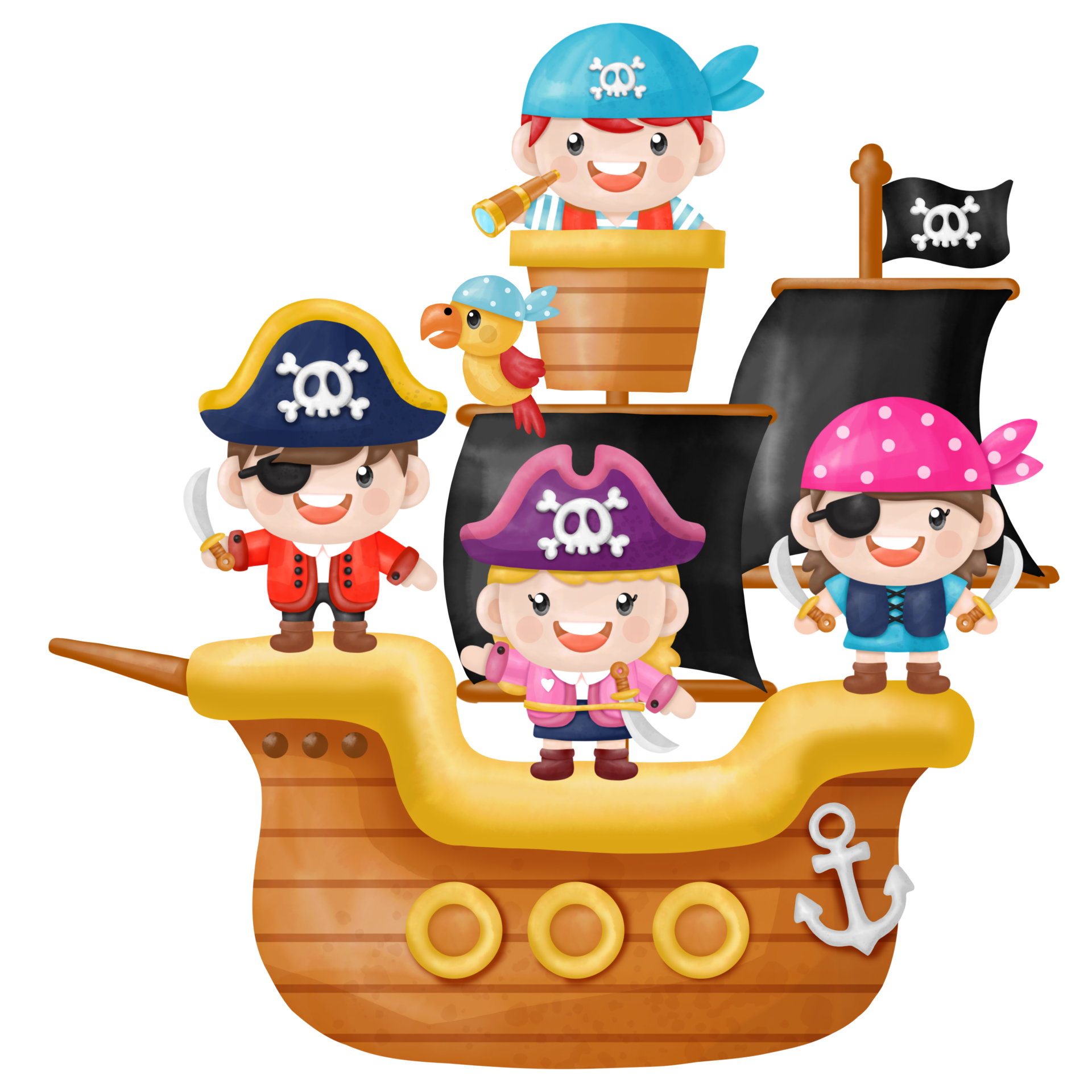 Pirates 3-5 ans