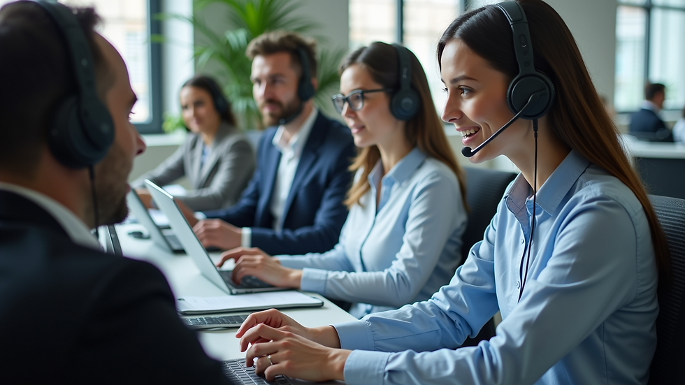 High angle view of a business meeting discussing IT solutions