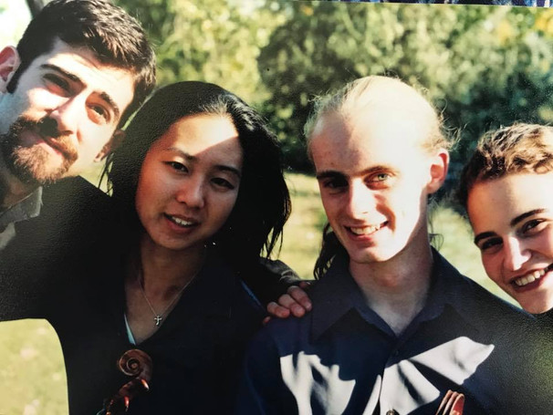 Fall 2000 in Grand Forks, ND during the quartet's CMA Rural Residency Program