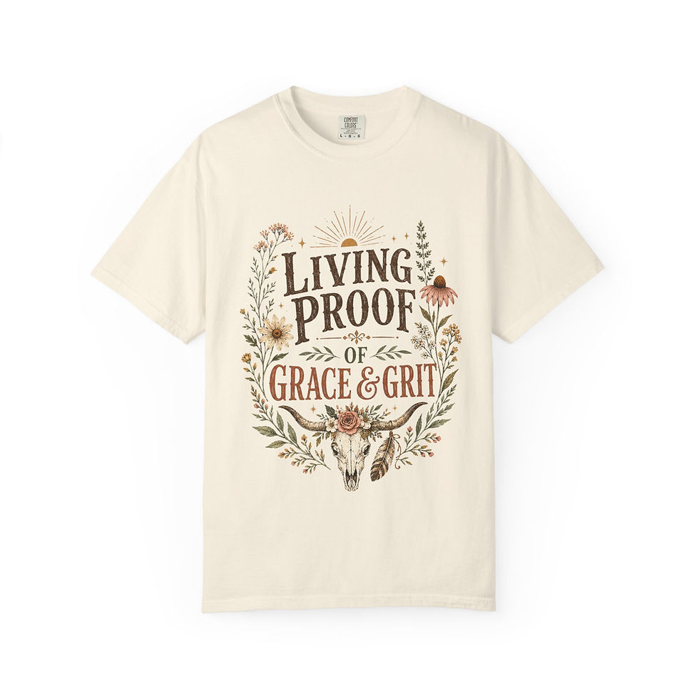 Thumbnail: Living Proof of Grace & Grit T-Shirt