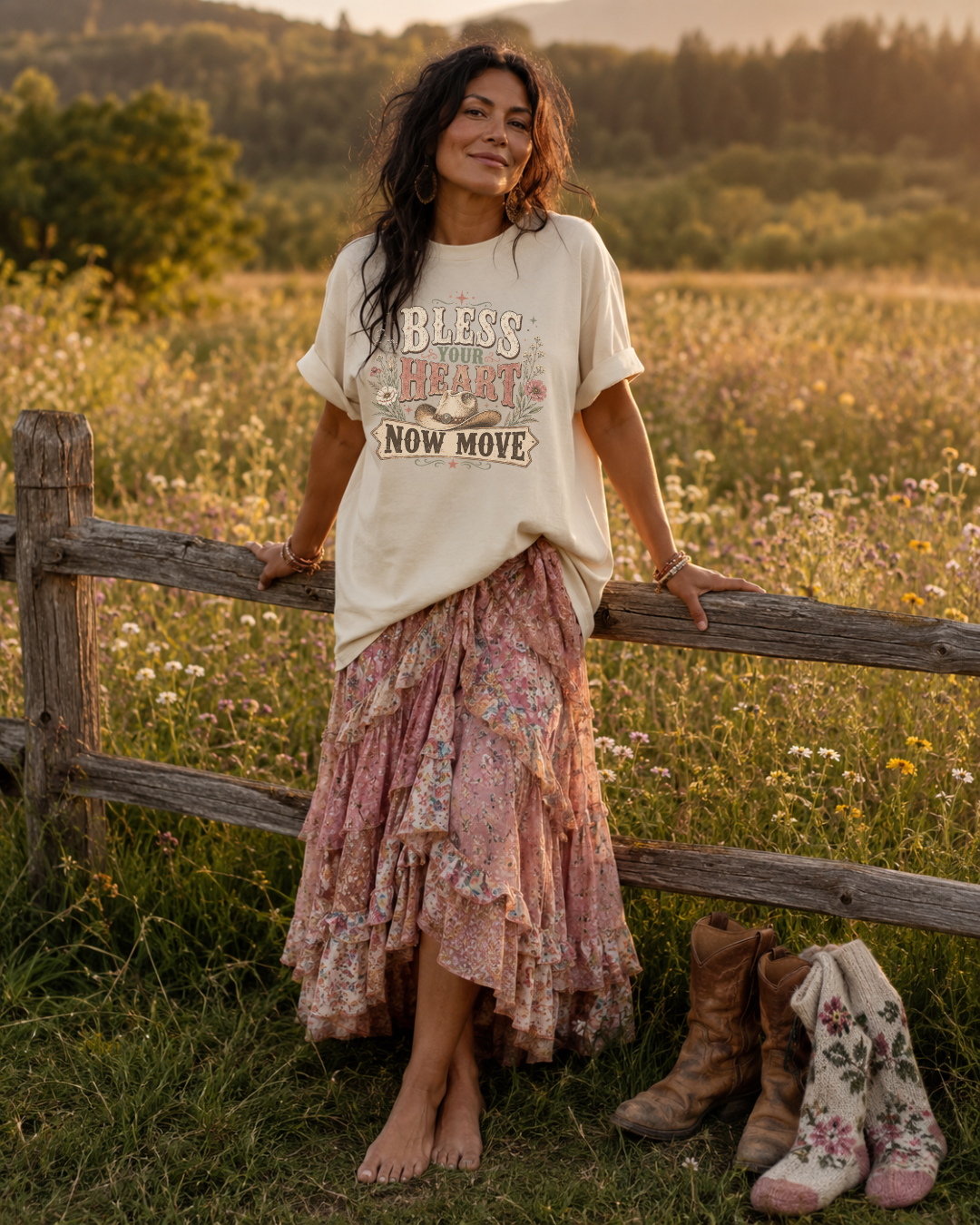 Bless Your Heart, Now Move T-Shirt