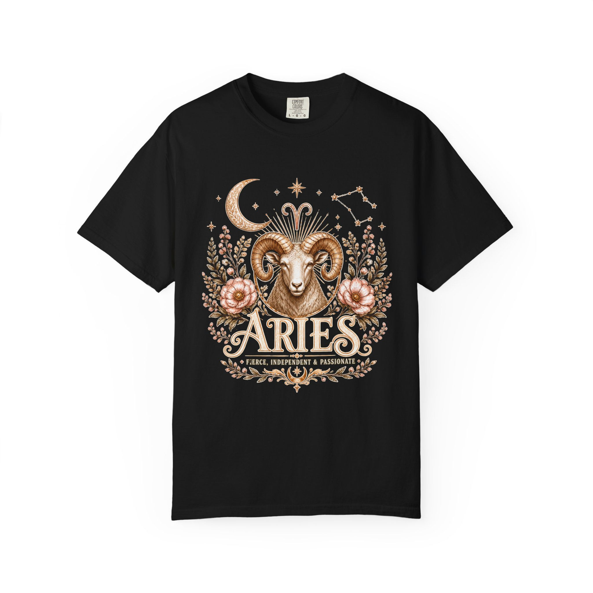 Aries Zodiac T-Shirt — Ram Constellation Horoscope Tee