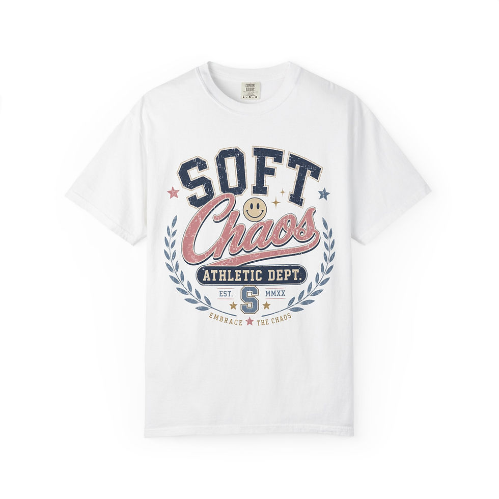 Thumbnail: Soft Chaos Athletic Dept. (mauve) T-Shirt