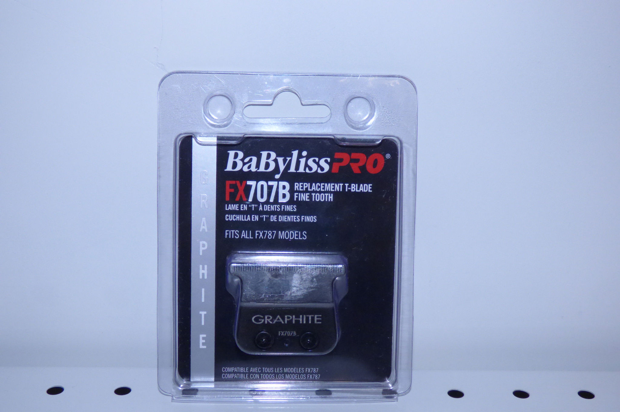BaBylissPRO - FX707B Replacement T-Blade Fine Tooth (Graphite)
