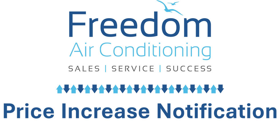 Price Change Notification (Midea) - April 2026