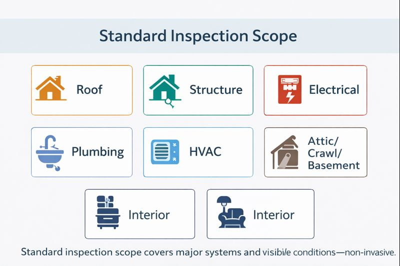 What does a home inspection include checklist for buyers in Gainesville