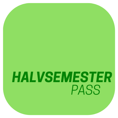HALVSEMESTER PAKKE / 1 KLASSE (9 UKER)
