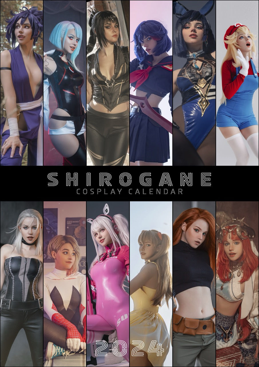 2024 cosplay calendar
