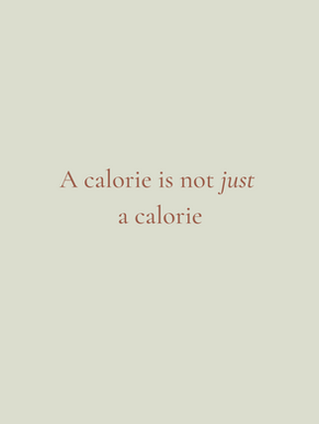 Why Calories In Vs Calories Out isn't the whole picture