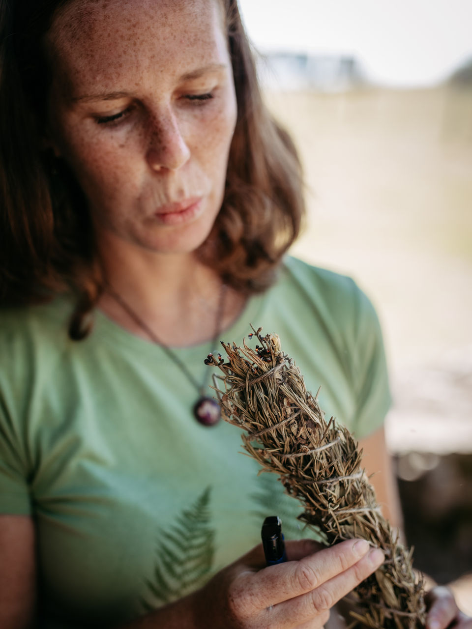 Räuchern Räucherwerk Salbei Salvia Feuer Tradition Neu entdeckt Brauchtum Rauhnächte Workshop