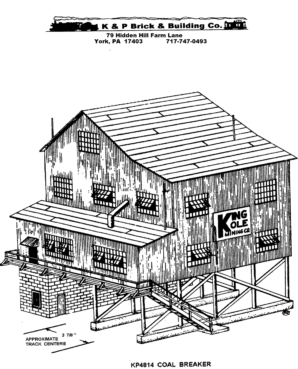 KP4814 Coal Breaker 'O' Gauge