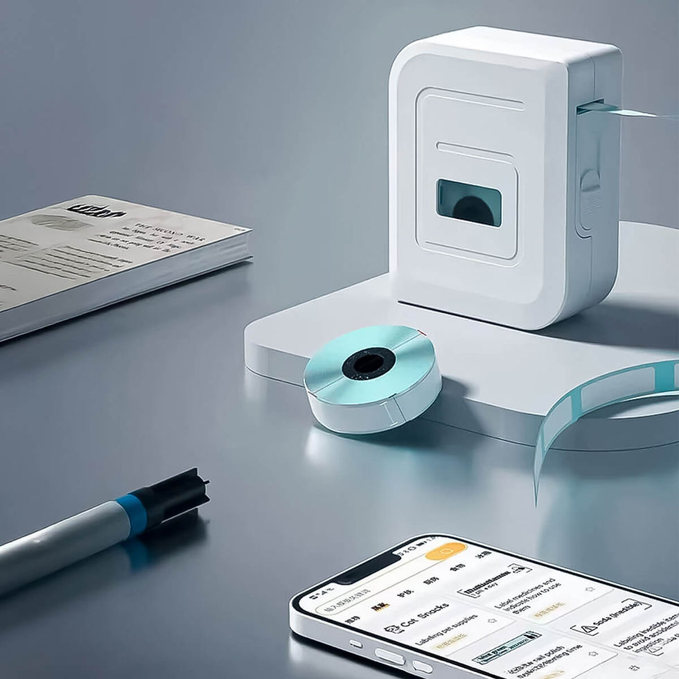 Miniatura: Impressora de Etiquetas Térmicas Portátil Bluetooth