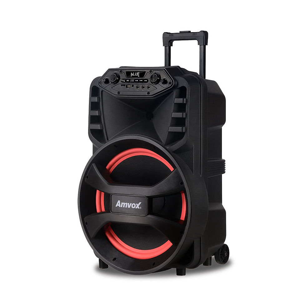 Miniatura: Caixa Amplificada Amvox ACA 880 Vegas — 880W RMS, Bateria e LED | Bivolt - Foto 3