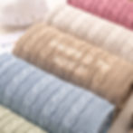 Luxury Personalised Baby Blanket – Cable Knit Cotton Gift