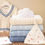 Thumbnail: Blanket Colour options for Baby’s First Cricket Jumper, Babygrow And Blanket Gift Set