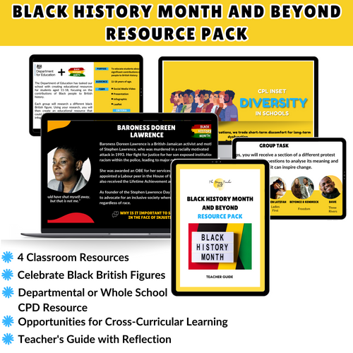 Black History Month and Beyond: Resource Pack | Happy Teacher Hub