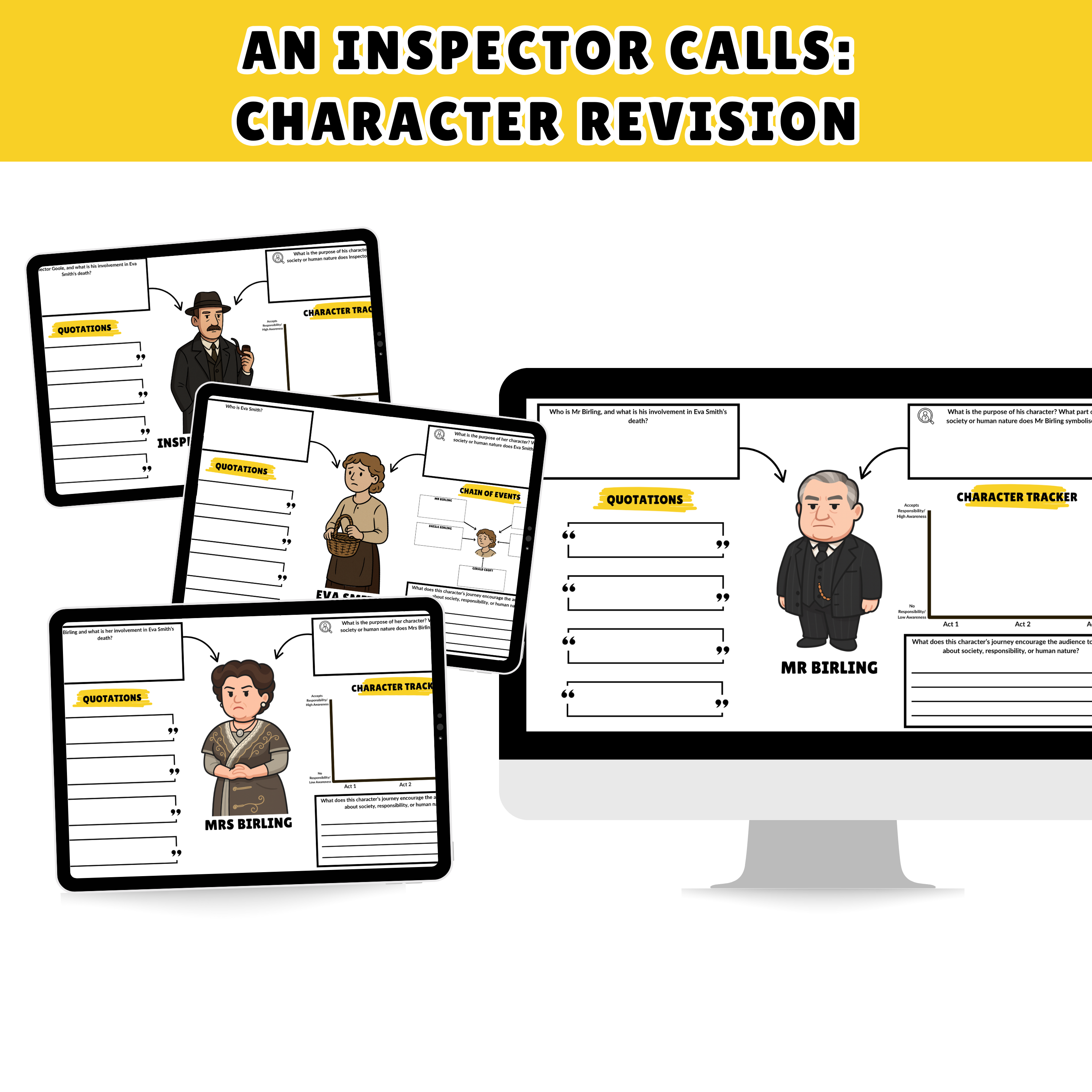 An Inspector Calls: Character Revision