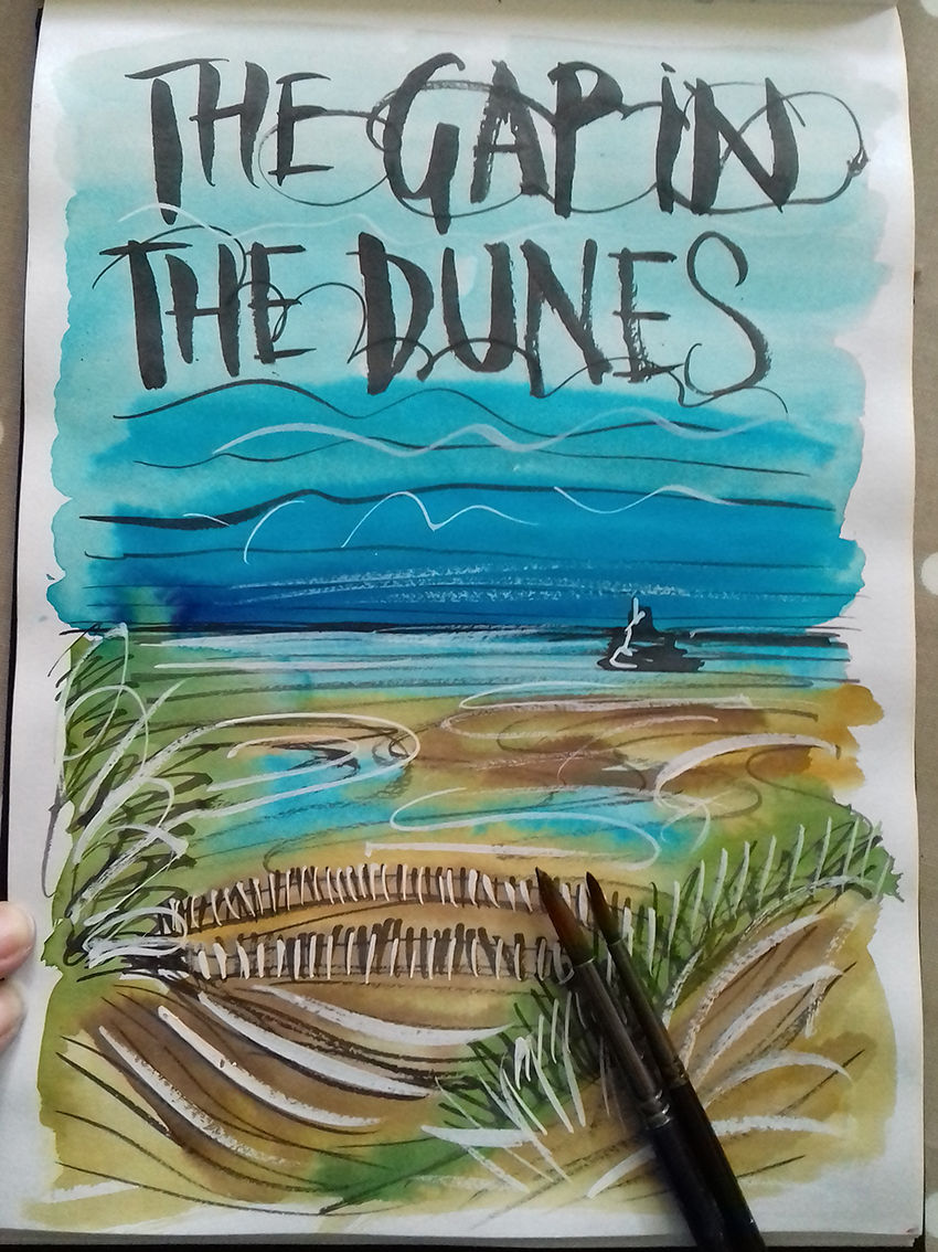 The gap in the dunes