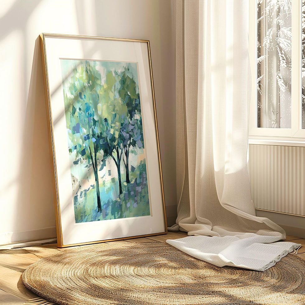 Thumbnail: Breeze of May Landscape Art Print