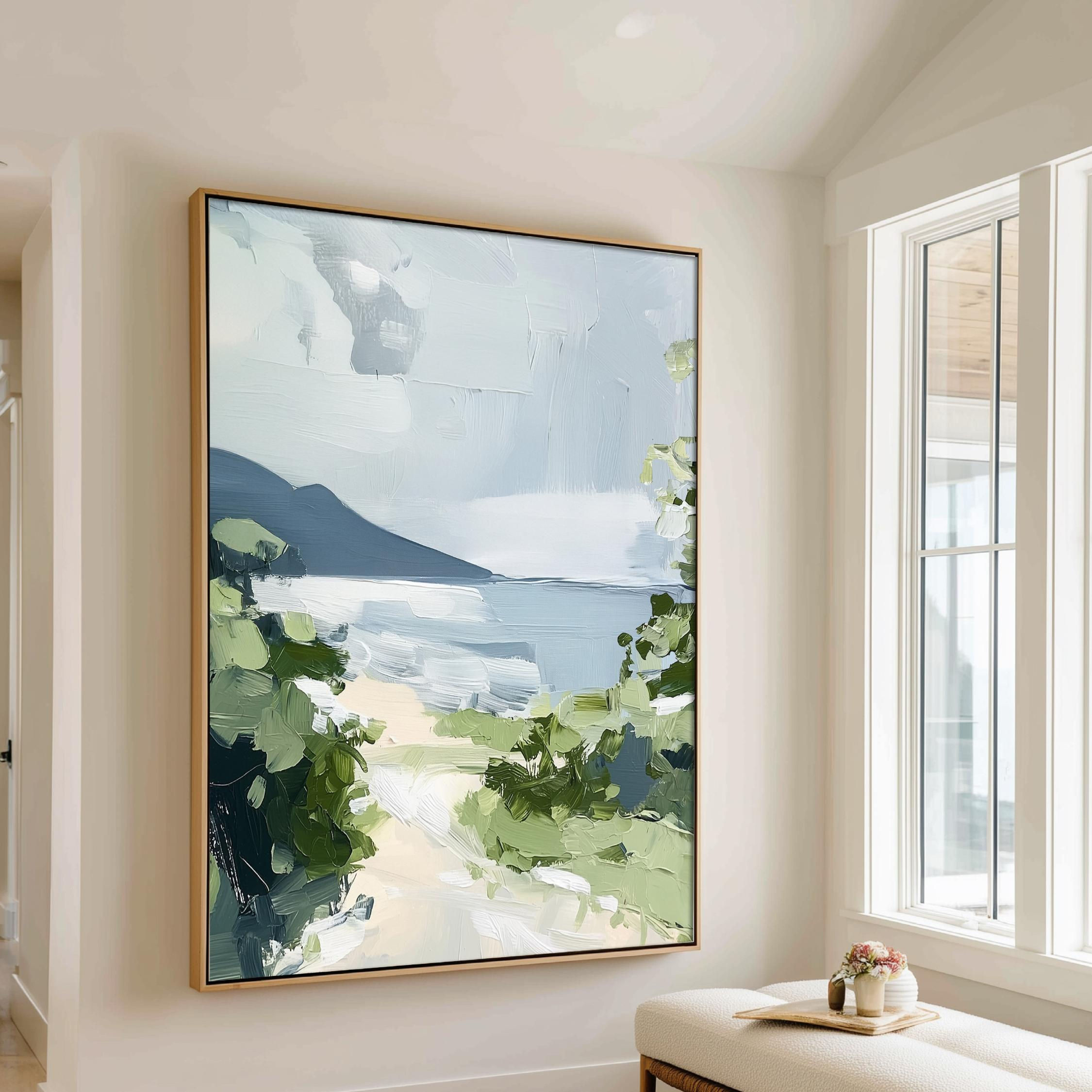 Shoreline Calm No. 2 Coastal Art Print