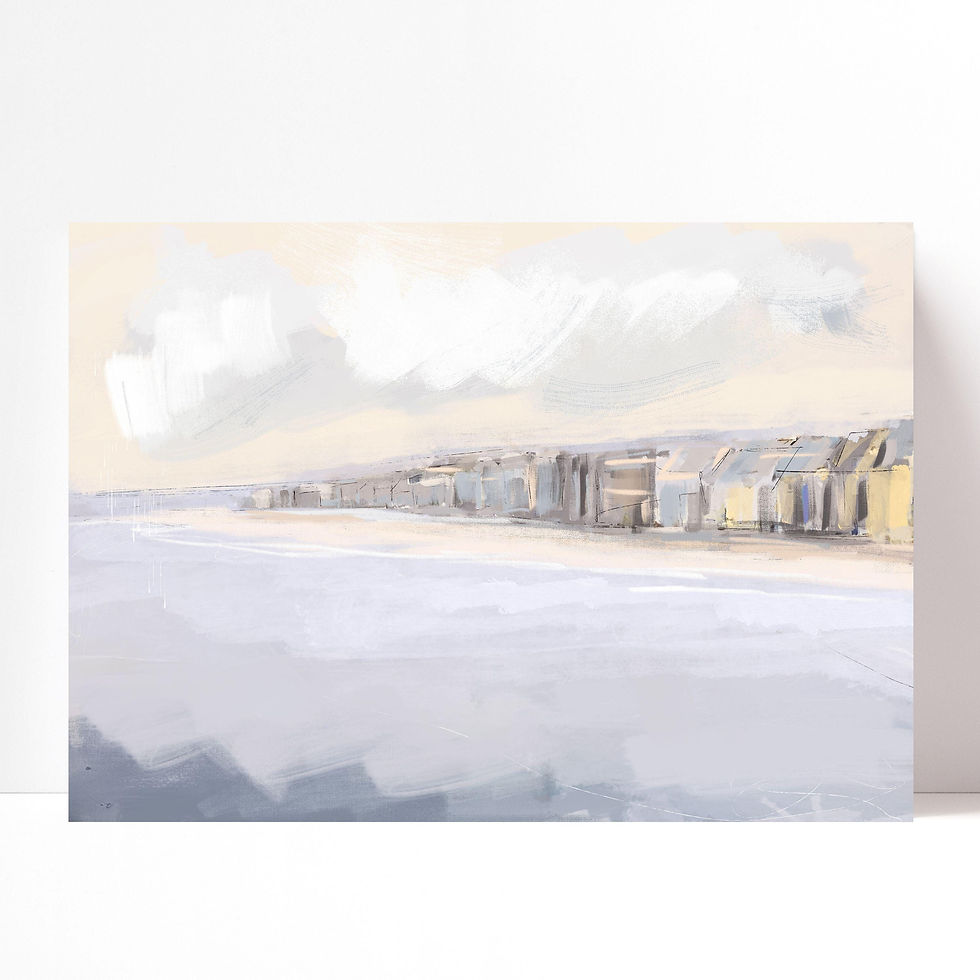 Thumbnail: Vertical Coast Coastal Art Print