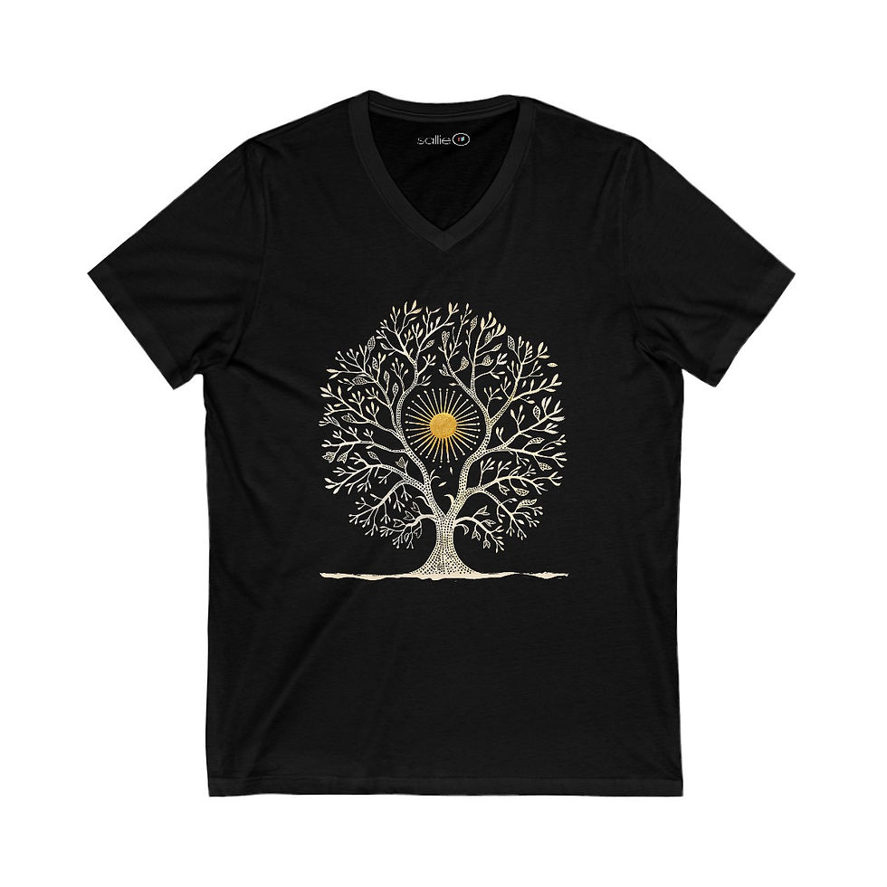 Thumbnail: Tree of Life V-Neck Tshirt