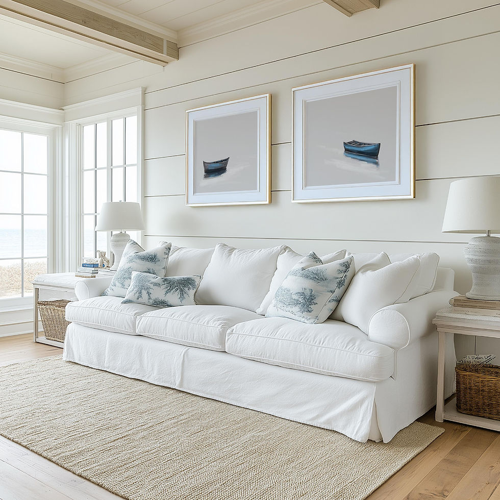 Thumbnail: Solitude No. 1 Coastal Art Print