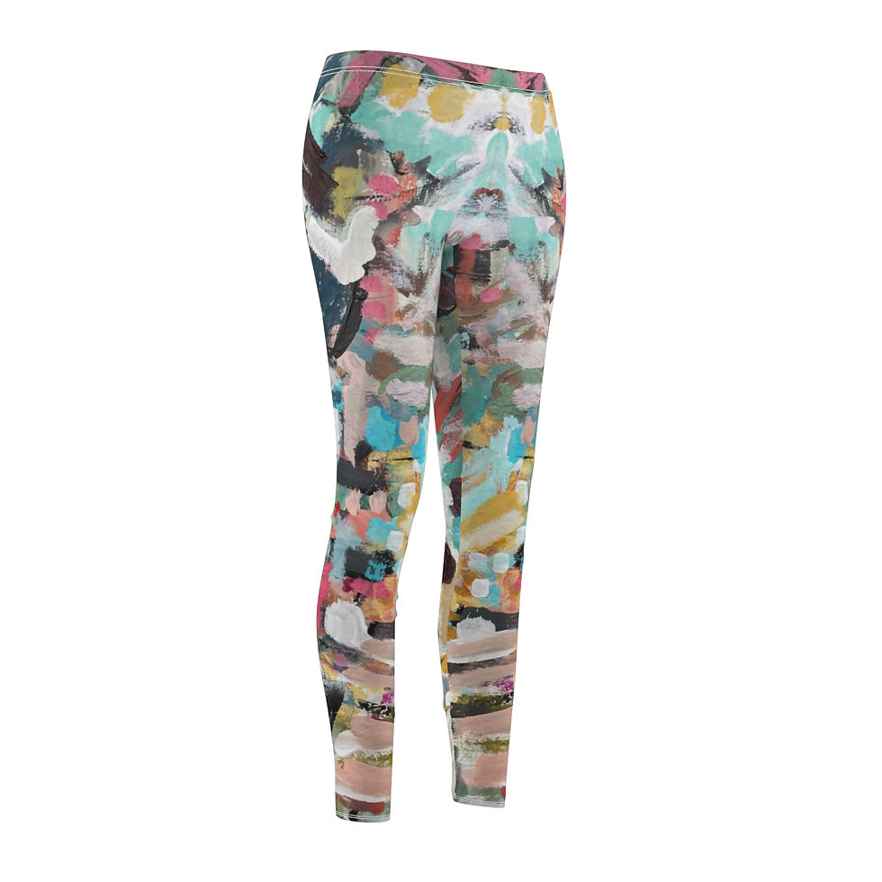 Thumbnail: Women's Cut & Sew Casual Leggings (AOP)